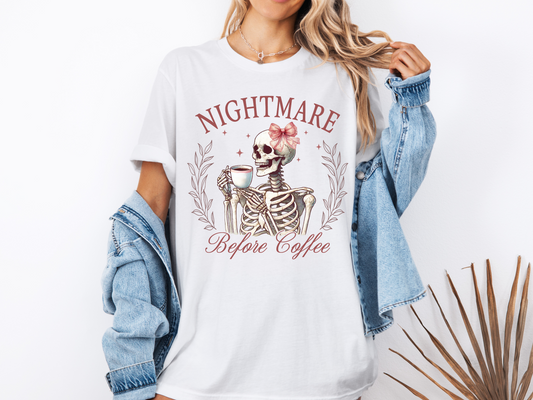 Nightmare Before Coffee (White)