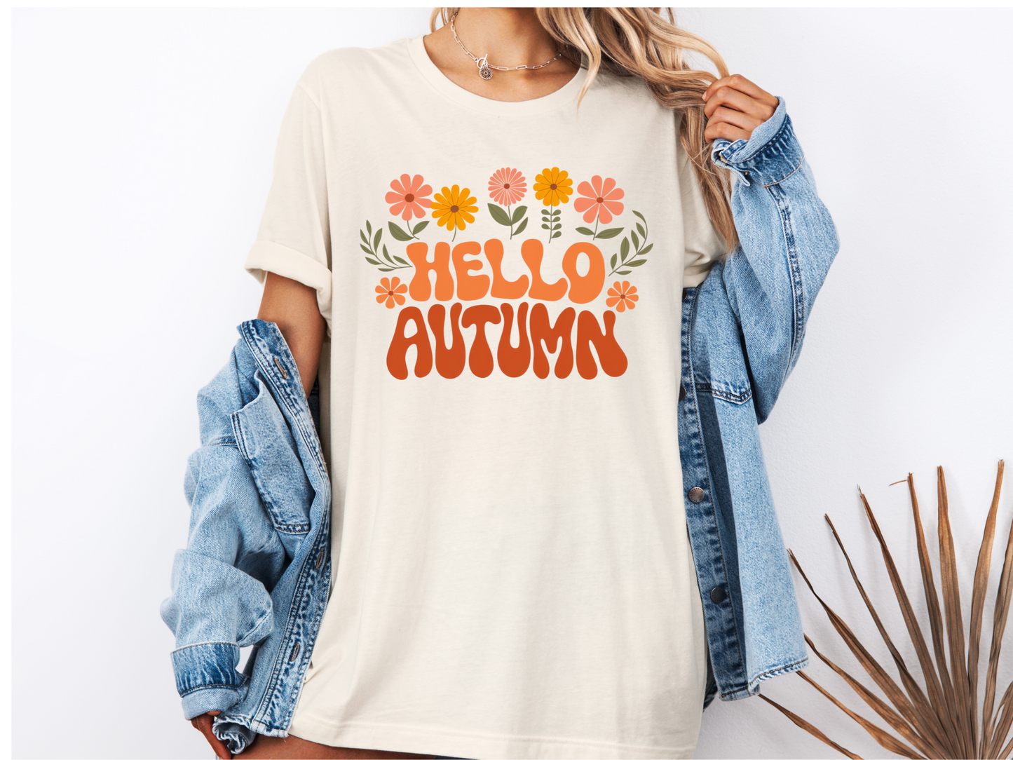 Hello Autumn T-shirt (Natural)