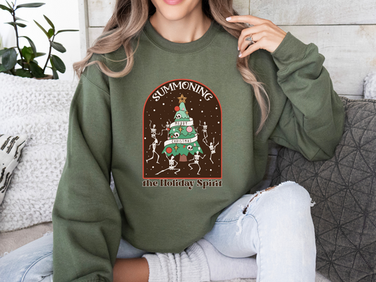 Holiday Summoning Crewneck (Green)