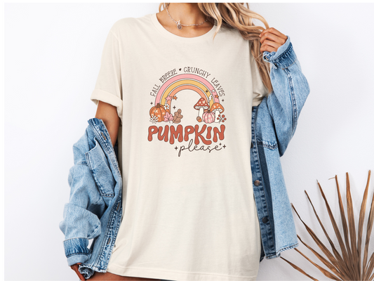 Pumpkin Please T-shirt (Natural)