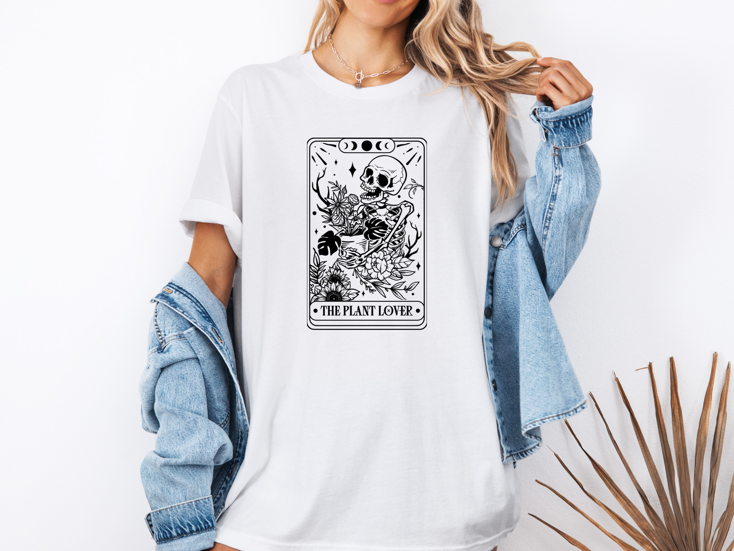 The Plant Lover Tarot T-shirt (White)